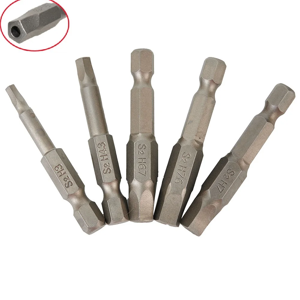 5Pcs Alloy Steel 50mm Long Torx Screwdriver Bit Hexagon Handle H3 H4.3 H6.7 H7 H7.6 Magnetic Tip Screwdrivers Kit Drill Bit Hand
5Pcs Alloy Steel 50mm Long Torx Screwdriver Bit Hexagon Handle H3 H4.3 H6.7 H7 H7.6 Magnetic Tip Screwdrivers Kit Drill Bit Hand