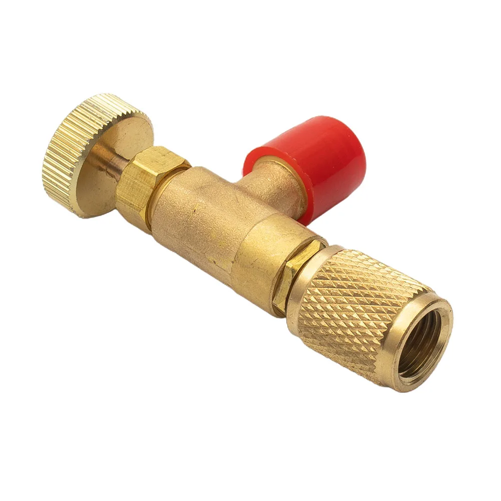 R410A Air-conditioning Fluoride Safety Valve Refrigeration Golden Parts Pressure R22 A/C Adapter Anti-Air Leakage
R410A Air-conditioning Fluoride Safety Valve Refrigeration Golden Parts Pressure R22 A/C Adapter Anti-Air Leakage