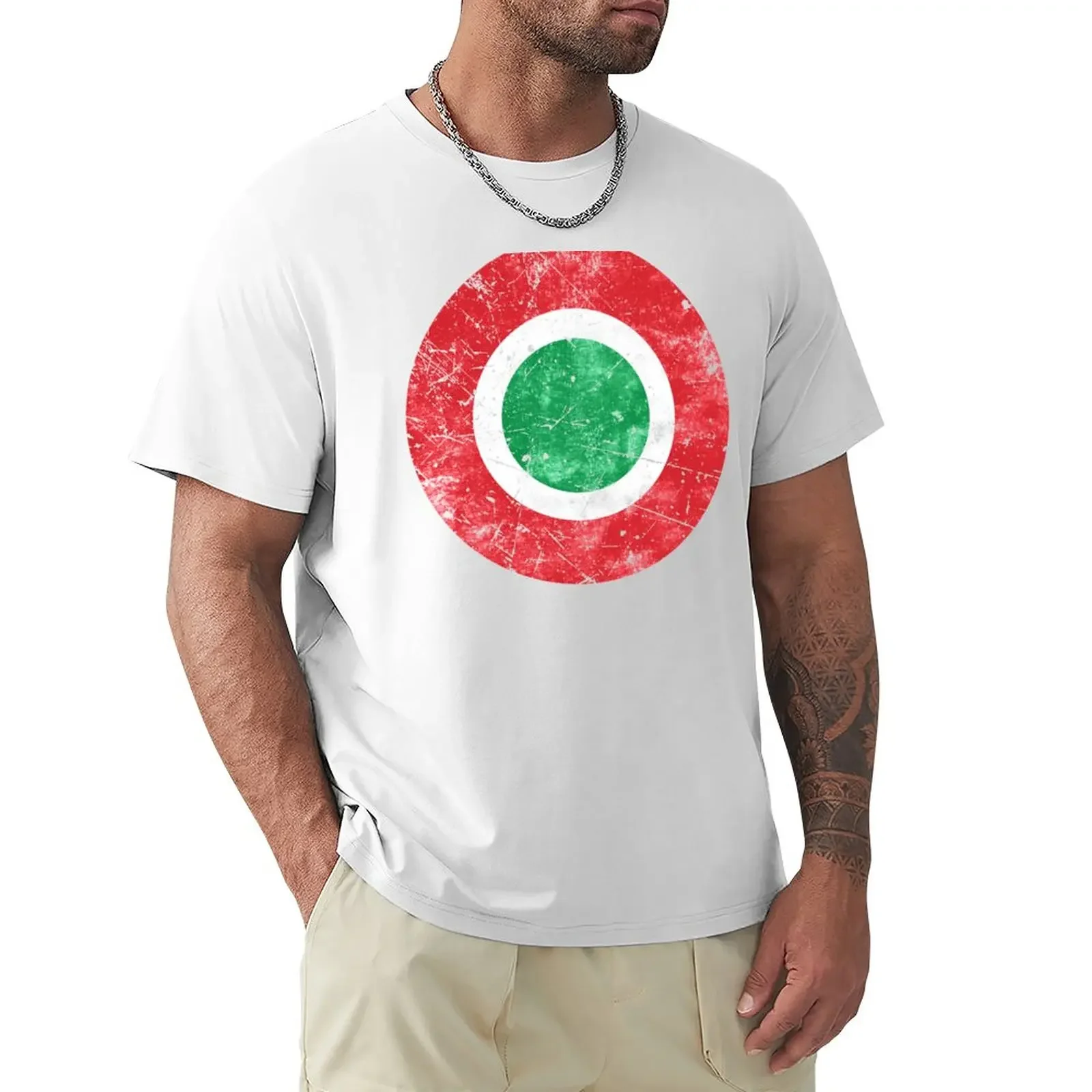 

Italy Air Force Roundel Flag T-Shirt vintage t shirt plain t-shirt graphic t shirt hippie clothes men workout shirt