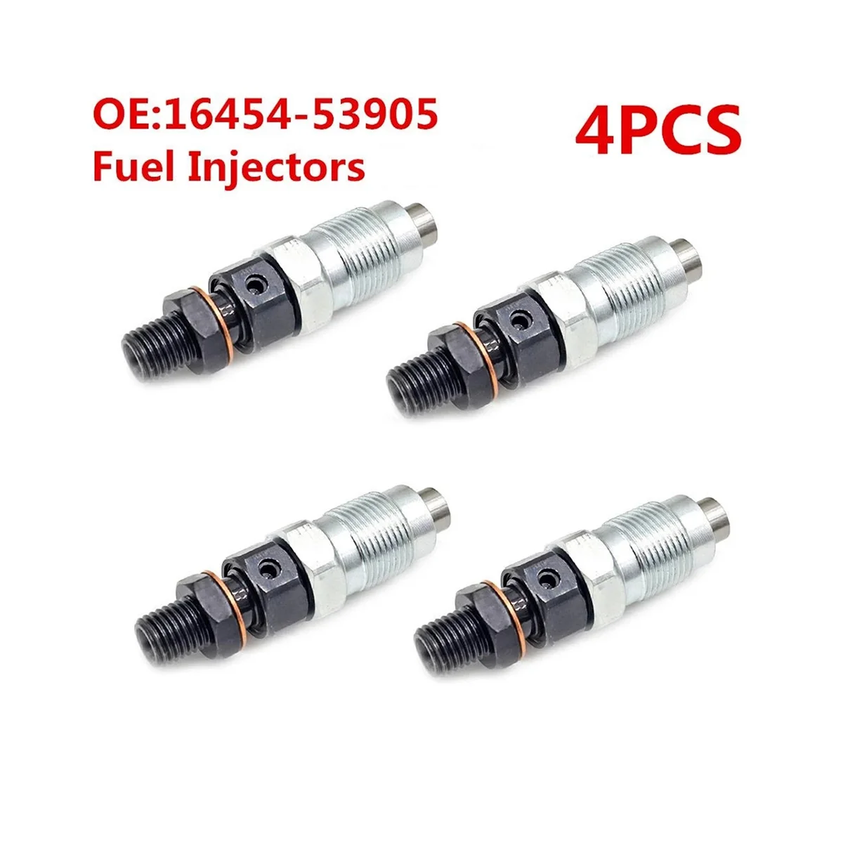 4Pcs 16454-53905 Fuel Injector Nozzle 6454-53900 for Kubota Engine V2203 V2003 V1903 D1703 L4600 L4610 M5400 KX121 KX161 
4Pcs 16454-53905 Fuel Injector Nozzle 6454-53900 for Kubota Engine V2203 V2003 V1903 D1703 L4600 L4610 M5400 KX121 KX161