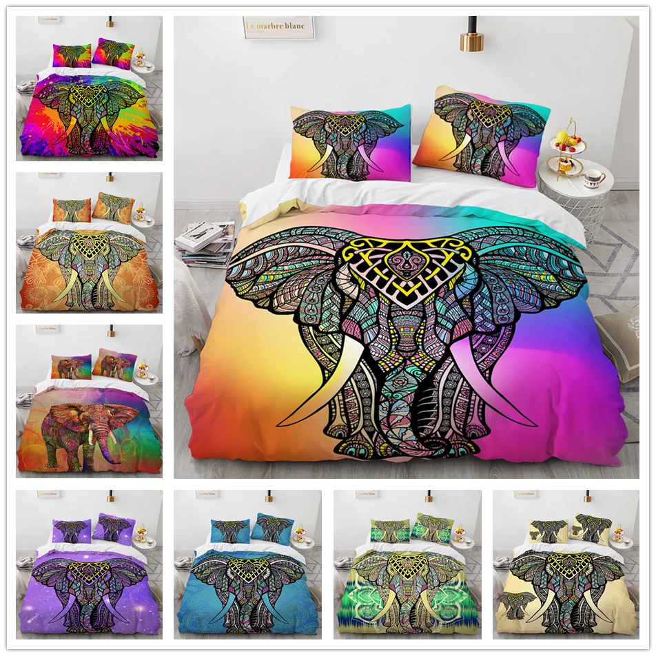 Комплект с пододеяльником в виде слона, Королевский двуспальный полноразмерный Индийский одеяло, Комплект постельного белья с принтом животных, Комплект постельного белья в стиле бохо, пододеяльник и наволочки 
Комплект с пододеяльником в виде слона, Королевский двуспальный полноразмерный Индийский одеяло, Комплект постельного белья с принтом животных, Комплект постельного белья в стиле бохо, пододеяльник и наволочки