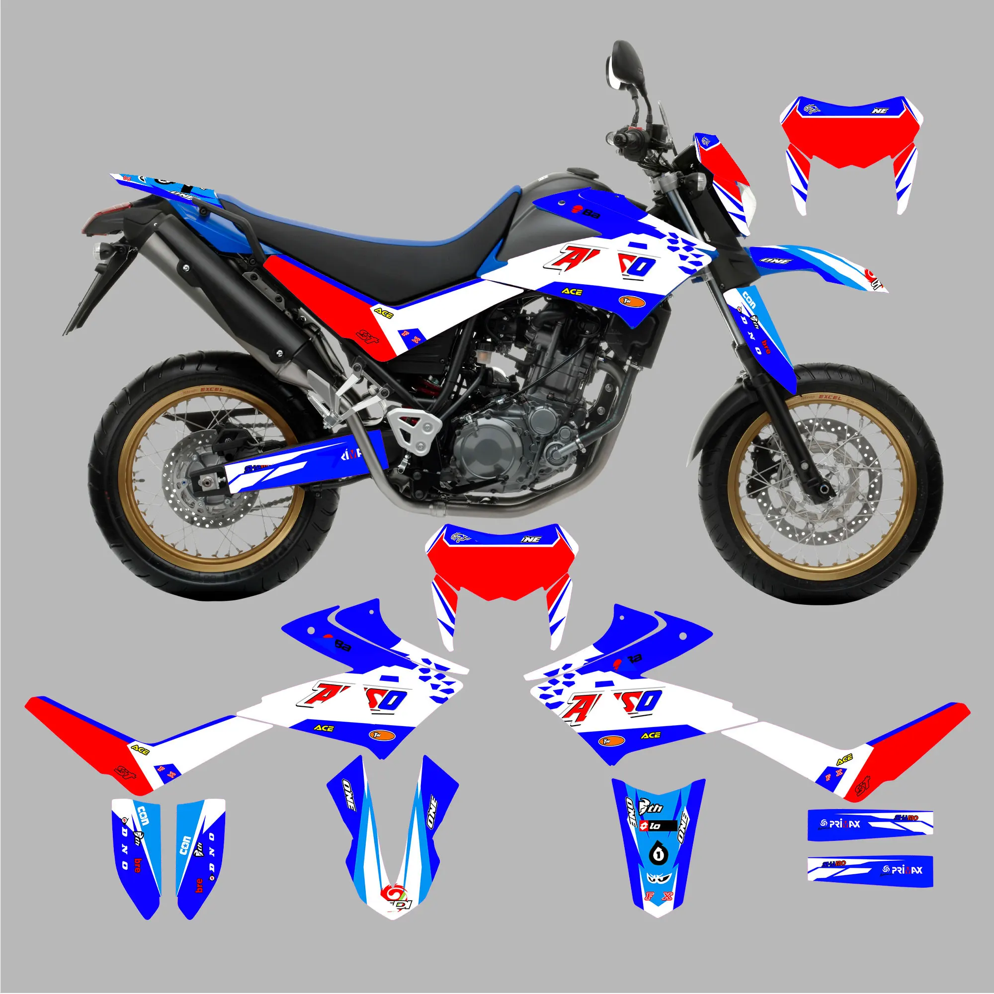 Graphic Kit for 2008-2015 XT660X 2008 2009 2010 2011 2012 2013 2014 2015 Motocross Decals Sticker
Graphic Kit for 2008-2015 XT660X 2008 2009 2010 2011 2012 2013 2014 2015 Motocross Decals Sticker