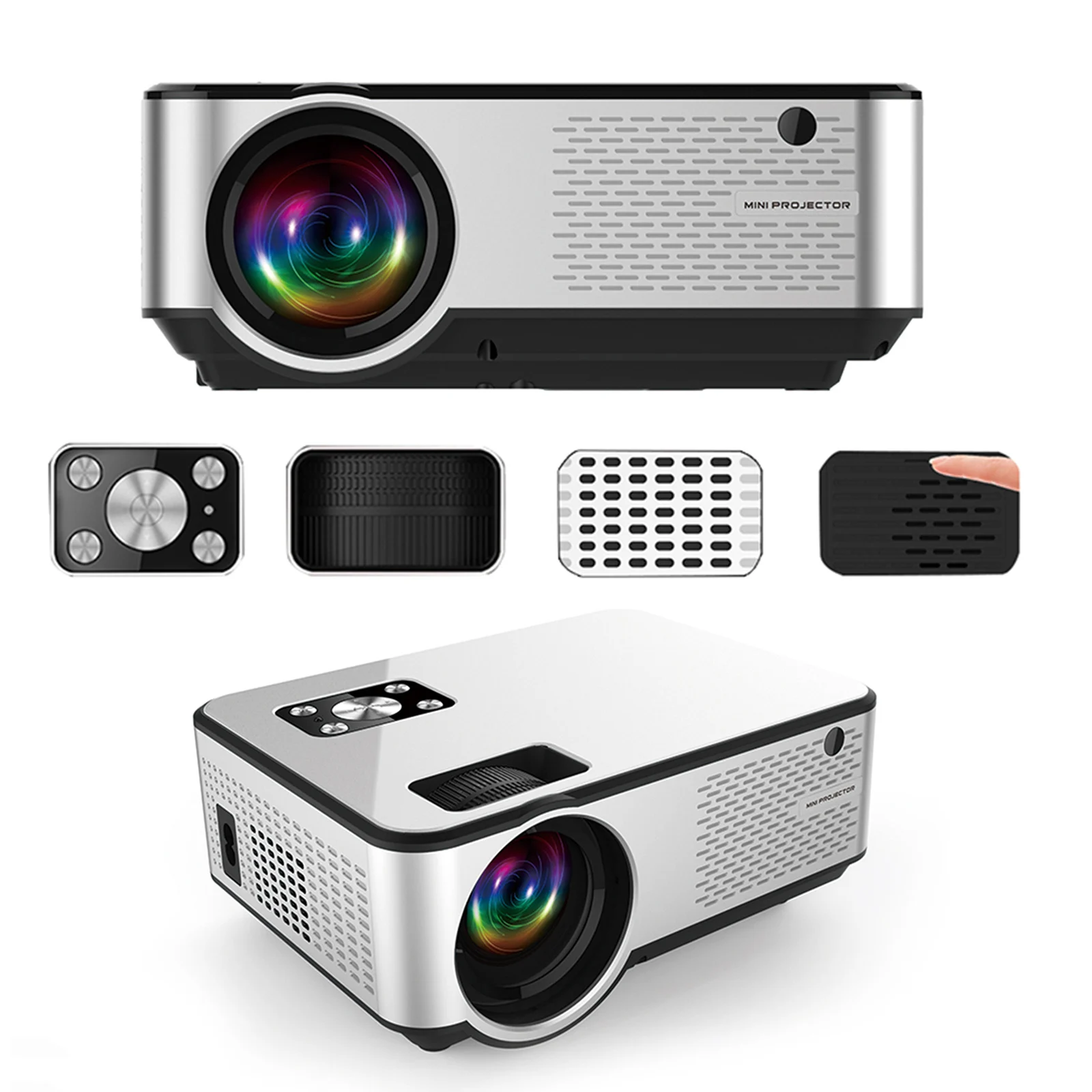 DiGear YP13 LED Projector WIFI HD 720P 100inch Big Screen Home Theater Smart Beamer
DiGear YP13 LED Projector WIFI HD 720P 100inch Big Screen Home Theater Smart Beamer