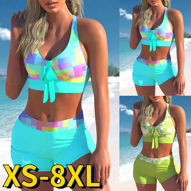 2023 Summer Women Swimsuit Two Piece Set Vintage 3D Prints Bikini Swimwear High Waist Bathing Suit Ladies Loose Size Bikini Set
2023 Summer Women Swimsuit Two Piece Set Vintage 3D Prints Bikini Swimwear High Waist Bathing Suit Ladies Loose Size Bikini Set