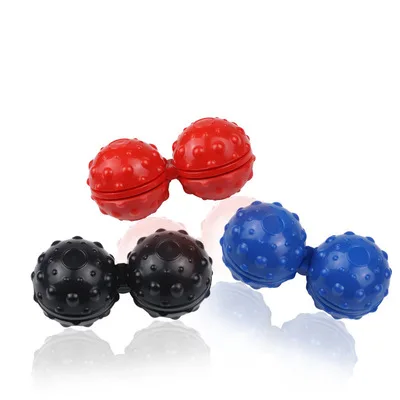 

Adult Kids Anti Stress Toys ABS Acupressure Massage Siamese Ball Sensory Toy Hand Spinner Fidget Toys Balls Holiday Gifts