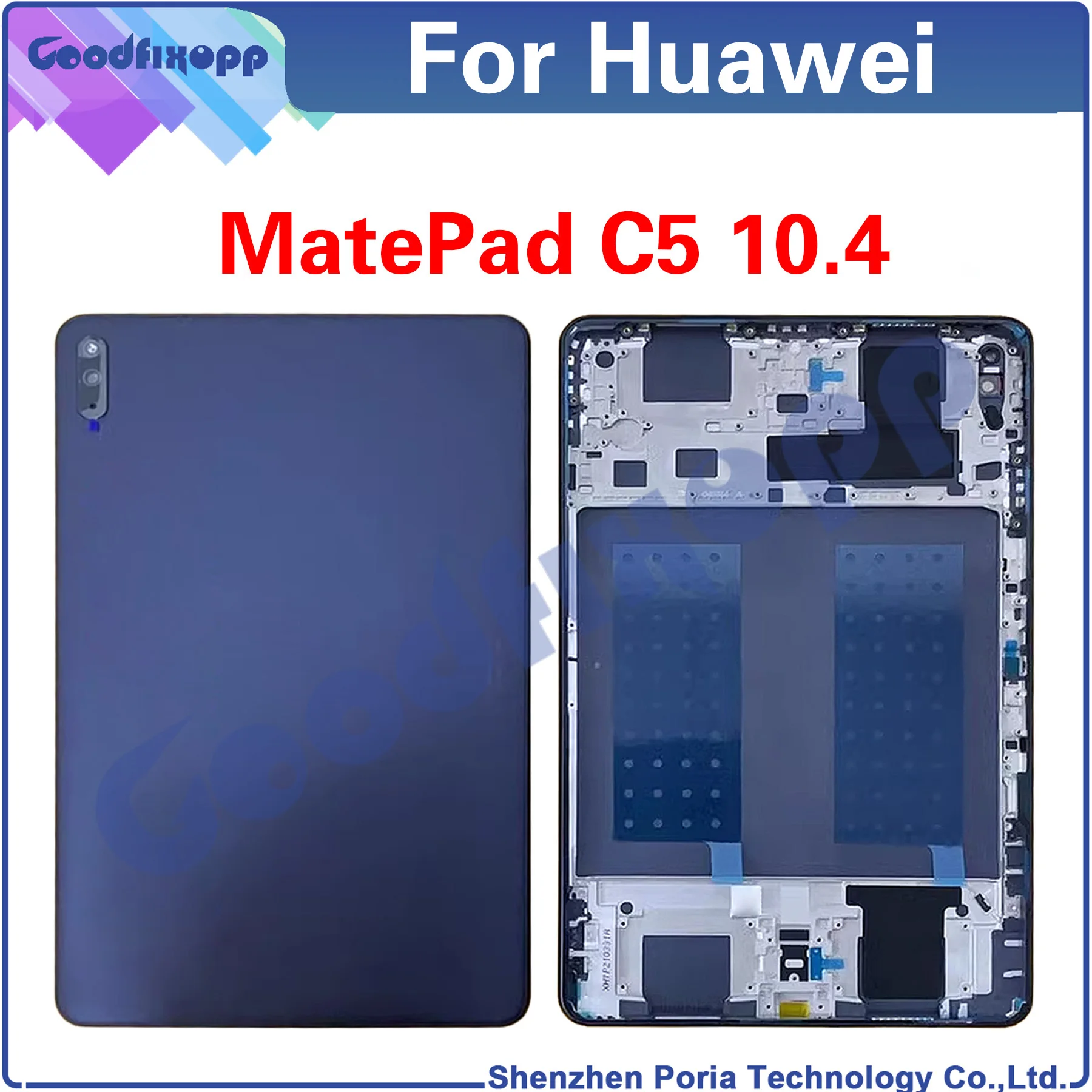 Battery Back Case Cover Rear Lid Housing Door For Huawei MatePad C5 10.4 BZT3-W09 W59 W69 Repair Parts Replacement
Battery Back Case Cover Rear Lid Housing Door For Huawei MatePad C5 10.4 BZT3-W09 W59 W69 Repair Parts Replacement