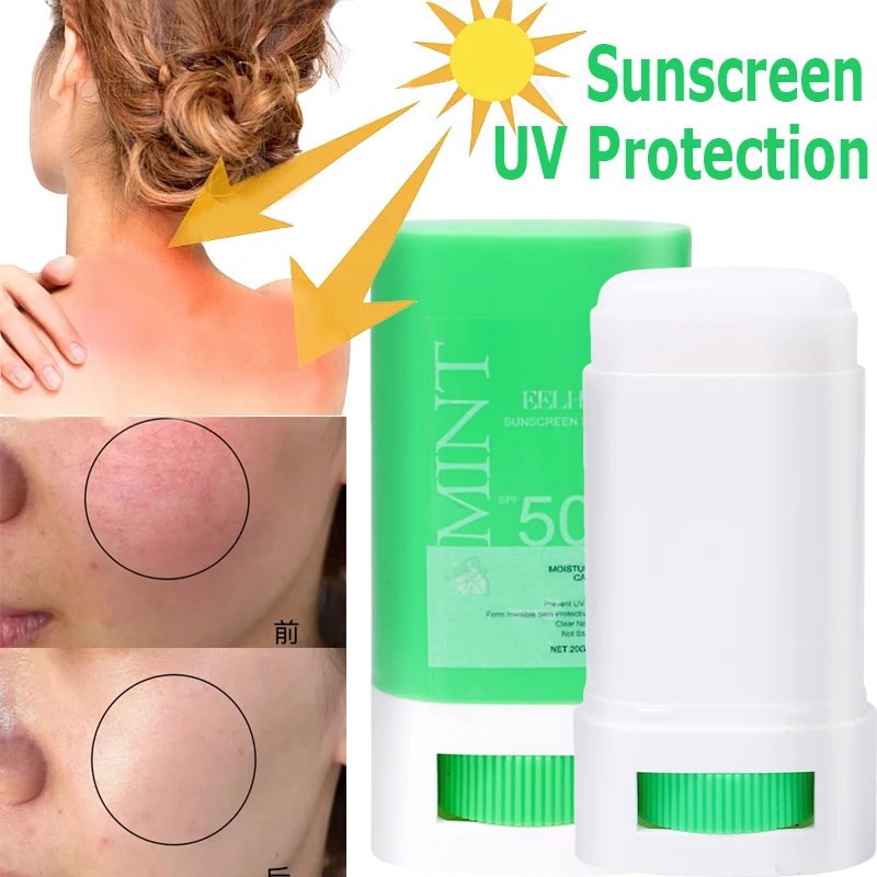 Sunscreen Stick SPF50+ Isolation UV Sunblock Oil-control Refreshing Moisturizing Matte Face Sunscreen Korean Skin Care Cosmetics
Sunscreen Stick SPF50+ Isolation UV Sunblock Oil-control Refreshing Moisturizing Matte Face Sunscreen Korean Skin Care Cosmetics