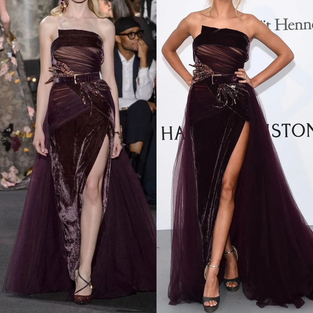 Jiayigong Fashion Retro Strapless A-line Evening Dresses Ball Gown Organza Custom Dress
Jiayigong Fashion Retro Strapless A-line Evening Dresses Ball Gown Organza Custom Dress