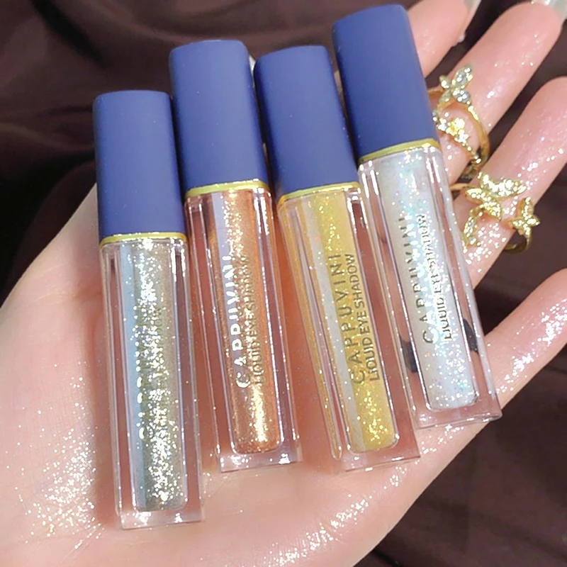 Liquid Eyeshadow Pearlescent Liquid Eyeliner Glitter Sequins Lying Silkworm Highlight Eye Cosmetic Long-lasting Shiny Makeup
Liquid Eyeshadow Pearlescent Liquid Eyeliner Glitter Sequins Lying Silkworm Highlight Eye Cosmetic Long-lasting Shiny Makeup