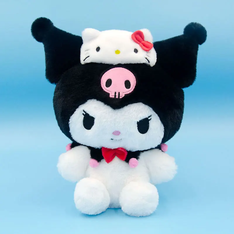 Оригинальная Новинка Sanrio Kawaii Kuromi My Melody Cinnamoroll плюшевая игрушка подушка коллекция Мягкая кукла Мультяшные детские подарки-сюрпризы
Оригинальная Новинка Sanrio Kawaii Kuromi My Melody Cinnamoroll плюшевая игрушка подушка коллекция Мягкая кукла Мультяшные детские подарки-сюрпризы