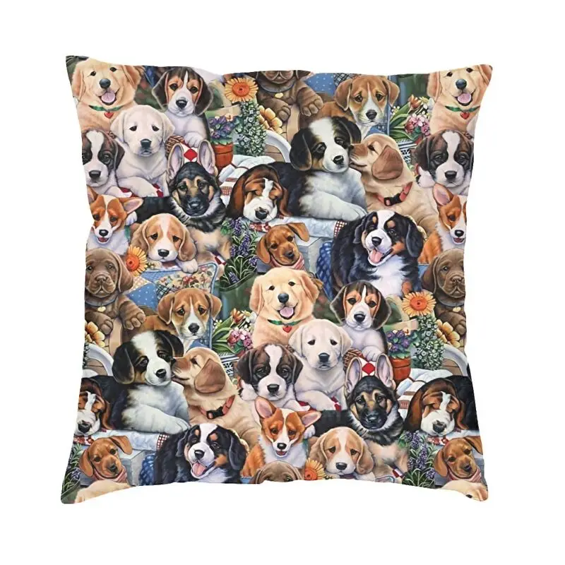 Cute Dachshund Border Collie Poodle Bulldog Collage Square Pillow Case Home Decor Cushion Cover Throw Pillow For Car
Cute Dachshund Border Collie Poodle Bulldog Collage Square Pillow Case Home Decor Cushion Cover Throw Pillow For Car