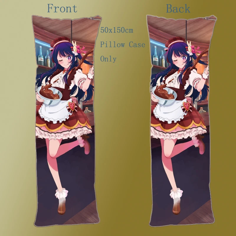 Anime Dakimakura Body Pillow Case, Oshi No Ko, Hoshino Ai, Home Decoration Accessories, 150x50cm
Anime Dakimakura Body Pillow Case, Oshi No Ko, Hoshino Ai, Home Decoration Accessories, 150x50cm