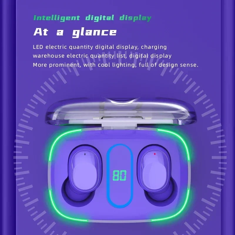 Wireless Stereo Headphone Sport Earphones Headset IPX7 Waterproof Deep Bass Earbuds True Wireless Y90 TWS Bluetooth Earphone 5.3
Wireless Stereo Headphone Sport Earphones Headset IPX7 Waterproof Deep Bass Earbuds True Wireless Y90 TWS Bluetooth Earphone 5.3