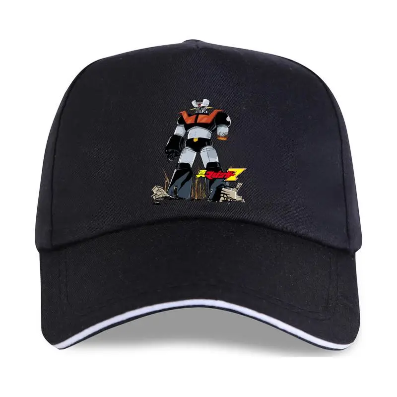 

Fashion New Cap Hat Mazinger Z Cartoon Anime Robot 100% Cotton Present Birthday Boy Baseball Cap Men Crew Neck