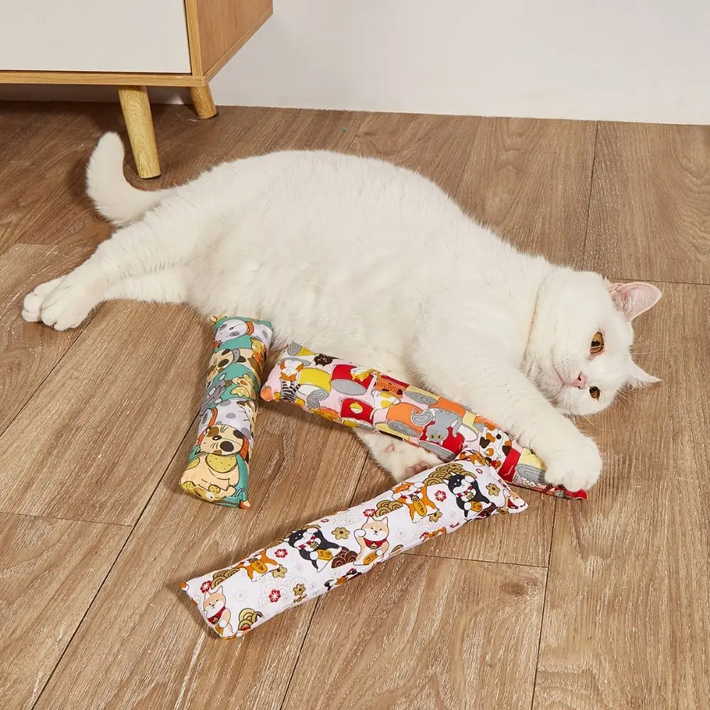 Wear Resistant Cat Mint Pillow with Catnip Bite Resistant Tease Cat Toy Soft Kitten Playing Toy For Pet Playing and Sleeping
Wear Resistant Cat Mint Pillow with Catnip Bite Resistant Tease Cat Toy Soft Kitten Playing Toy For Pet Playing and Sleeping