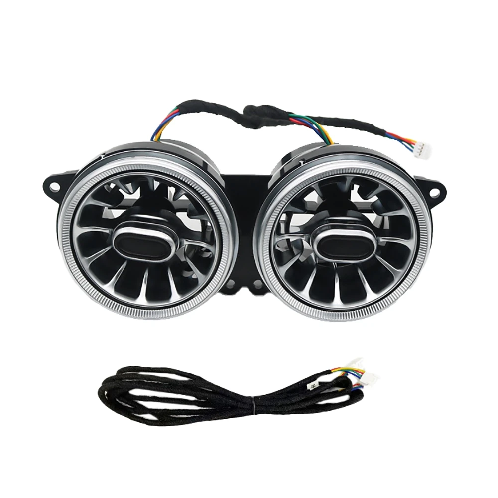 7 Color Car Rear Turbine Air Outlet Ambient Light A/C Vent Outlet Atmosphere Lamp for S Class W222 2014-2017
7 Color Car Rear Turbine Air Outlet Ambient Light A/C Vent Outlet Atmosphere Lamp for S Class W222 2014-2017