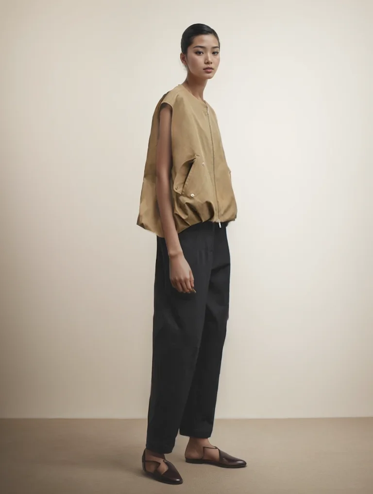 Весна 2024, новый стиль, Женский повседневный уличный жилет с карманами, стильный многослойный жилет с круглым вырезом, короткая куртка
Весна 2024, новый стиль, Женский повседневный уличный жилет с карманами, стильный многослойный жилет с круглым вырезом, короткая куртка