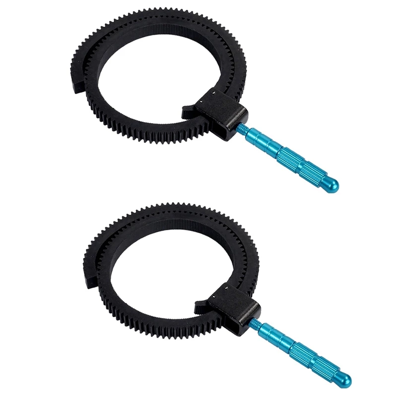 2X Focus Ring,Zoom Ring Zoom Gear Focus With Aluminum Alloy Handle Compatible For Digital SLR Camera
2X Focus Ring,Zoom Ring Zoom Gear Focus With Aluminum Alloy Handle Compatible For Digital SLR Camera