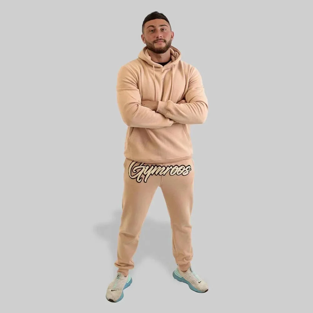 2023 New Men's fitness Sets Logo embroider Man Fashion Casual Tracksuits Two-piece Patchwork Chest Pocket sports Pants Suits
2023 New Men's fitness Sets Logo embroider Man Fashion Casual Tracksuits Two-piece Patchwork Chest Pocket sports Pants Suits