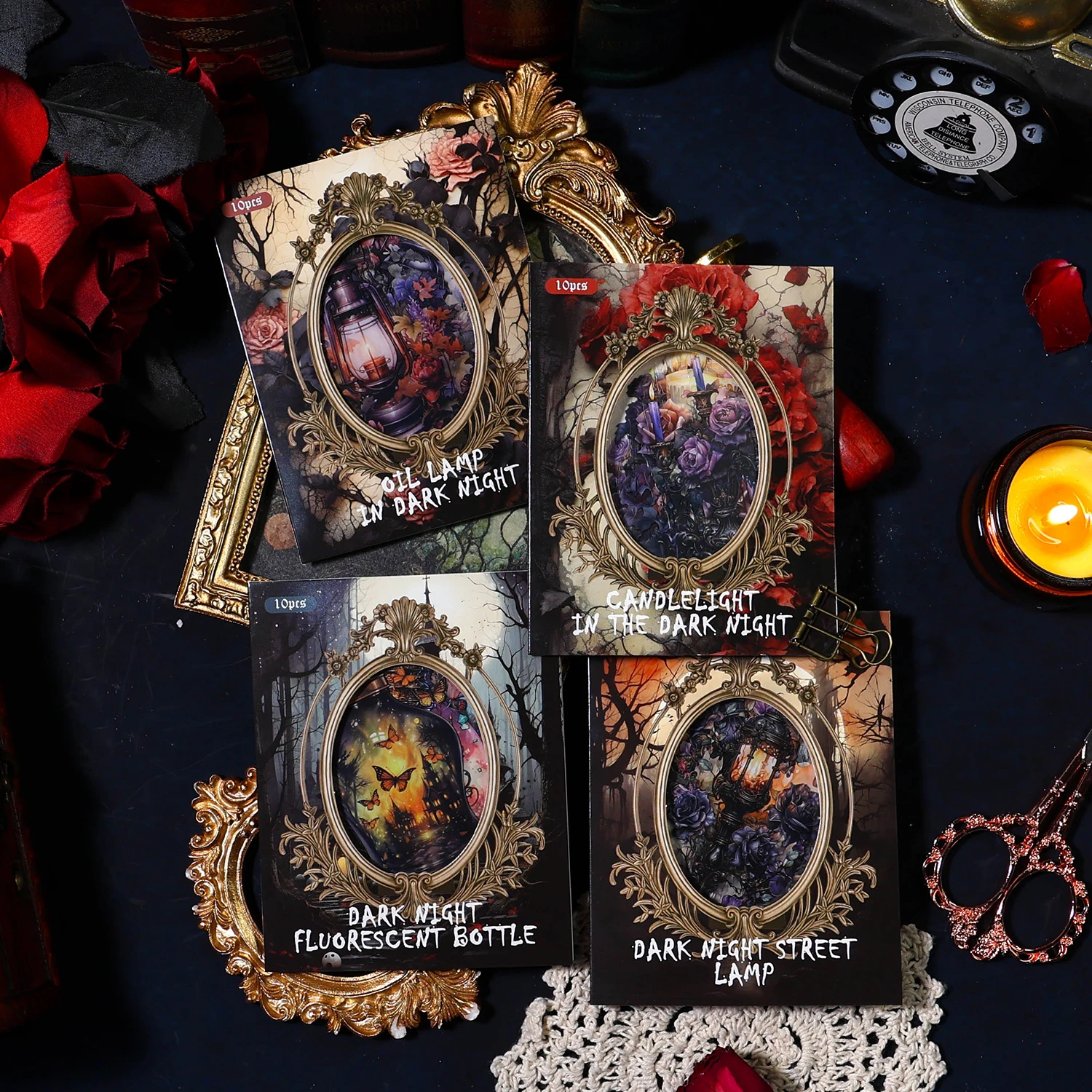 10 pcs/pack Vintage Table lamp Stickers Decorative collage Diary Album Scrapbooking material hand made junk journal supplies
10 pcs/pack Vintage Table lamp Stickers Decorative collage Diary Album Scrapbooking material hand made junk journal supplies