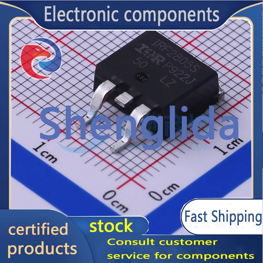 IRF2805STRLPBF packaged TO-263AB-3 field-effect transistor (MOSFET) brand new off the shelf 1PCS
IRF2805STRLPBF packaged TO-263AB-3 field-effect transistor (MOSFET) brand new off the shelf 1PCS