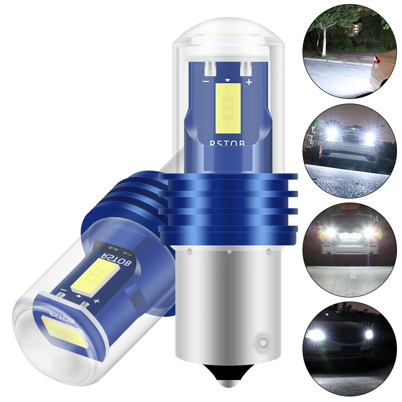 2pcs P21W 1156 BA15S Led BAU15S 7440 LED Turn Signal Light Daytime Running Lights T20 7443 BAY15D Backup Brake Lamp Error Free
2pcs P21W 1156 BA15S Led BAU15S 7440 LED Turn Signal Light Daytime Running Lights T20 7443 BAY15D Backup Brake Lamp Error Free
