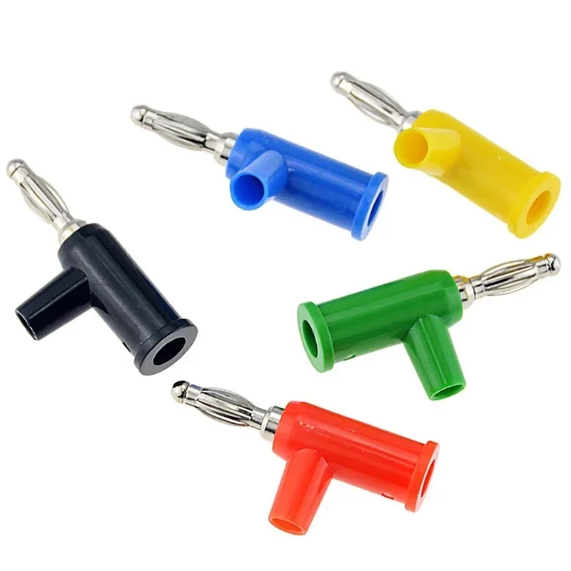 5PCS 4MM Banana Plug Stackable Pure Copper Screw Type Without Welding Audio Multimeter Pen Plug Connector
5PCS 4MM Banana Plug Stackable Pure Copper Screw Type Without Welding Audio Multimeter Pen Plug Connector