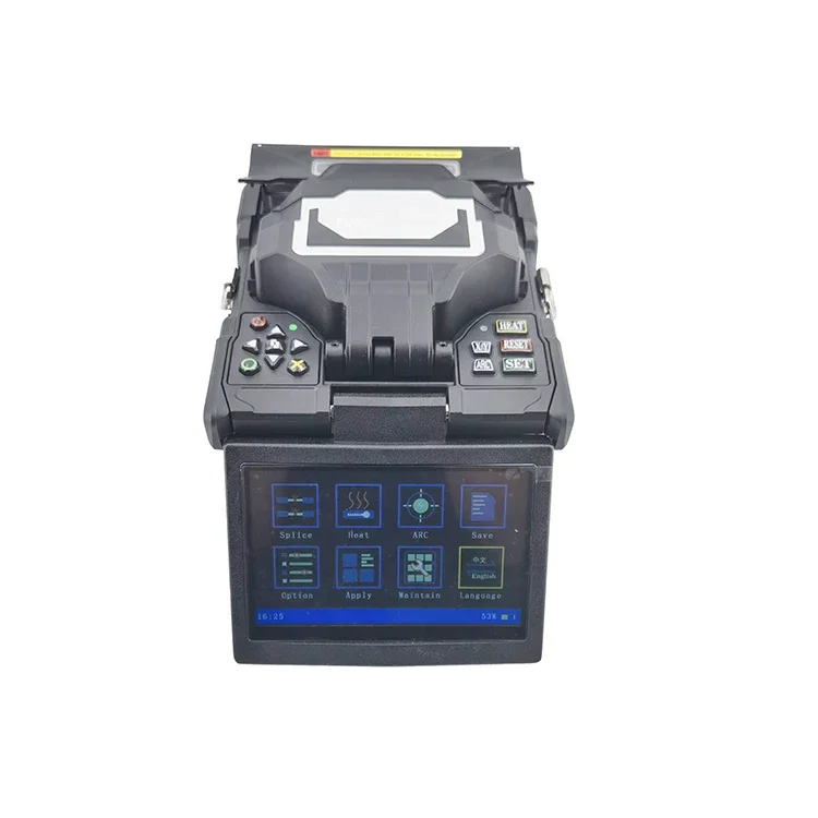 Chinese Manufacturer touchscreen Fusion Splicing Machine 4 motor FTTH Optical Fiber Welding Splicer
Chinese Manufacturer touchscreen Fusion Splicing Machine 4 motor FTTH Optical Fiber Welding Splicer