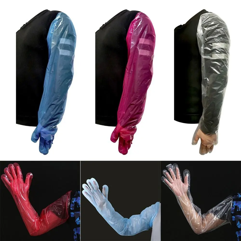50Pcs Disposable Long Arm Glove Plastic Thicken Animal Midwifery Lengthened Gloves Anti Tearing Cow Sheep Deliver Durable Glove
50Pcs Disposable Long Arm Glove Plastic Thicken Animal Midwifery Lengthened Gloves Anti Tearing Cow Sheep Deliver Durable Glove