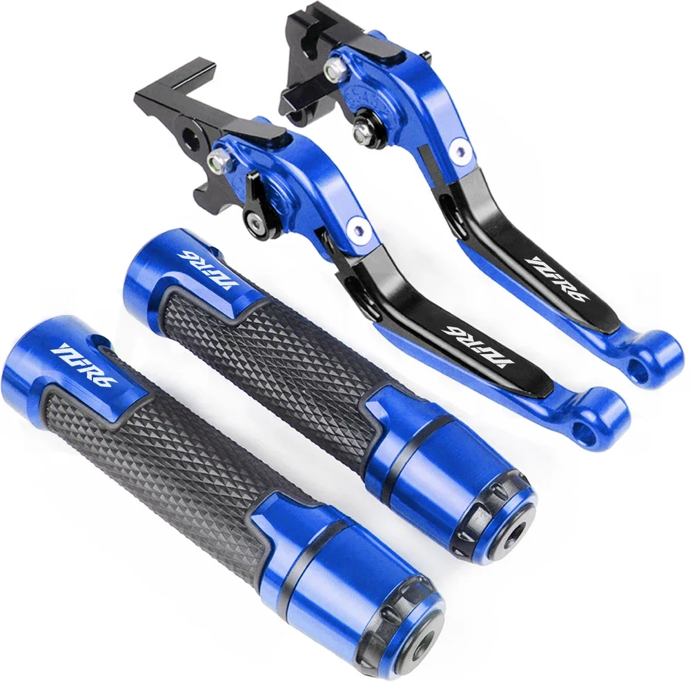 Motorcycle Handle Grips CNC Aluminum Brake Clutch Lever For YAMAHA YZF R6 2005-2016
Motorcycle Handle Grips CNC Aluminum Brake Clutch Lever For YAMAHA YZF R6 2005-2016