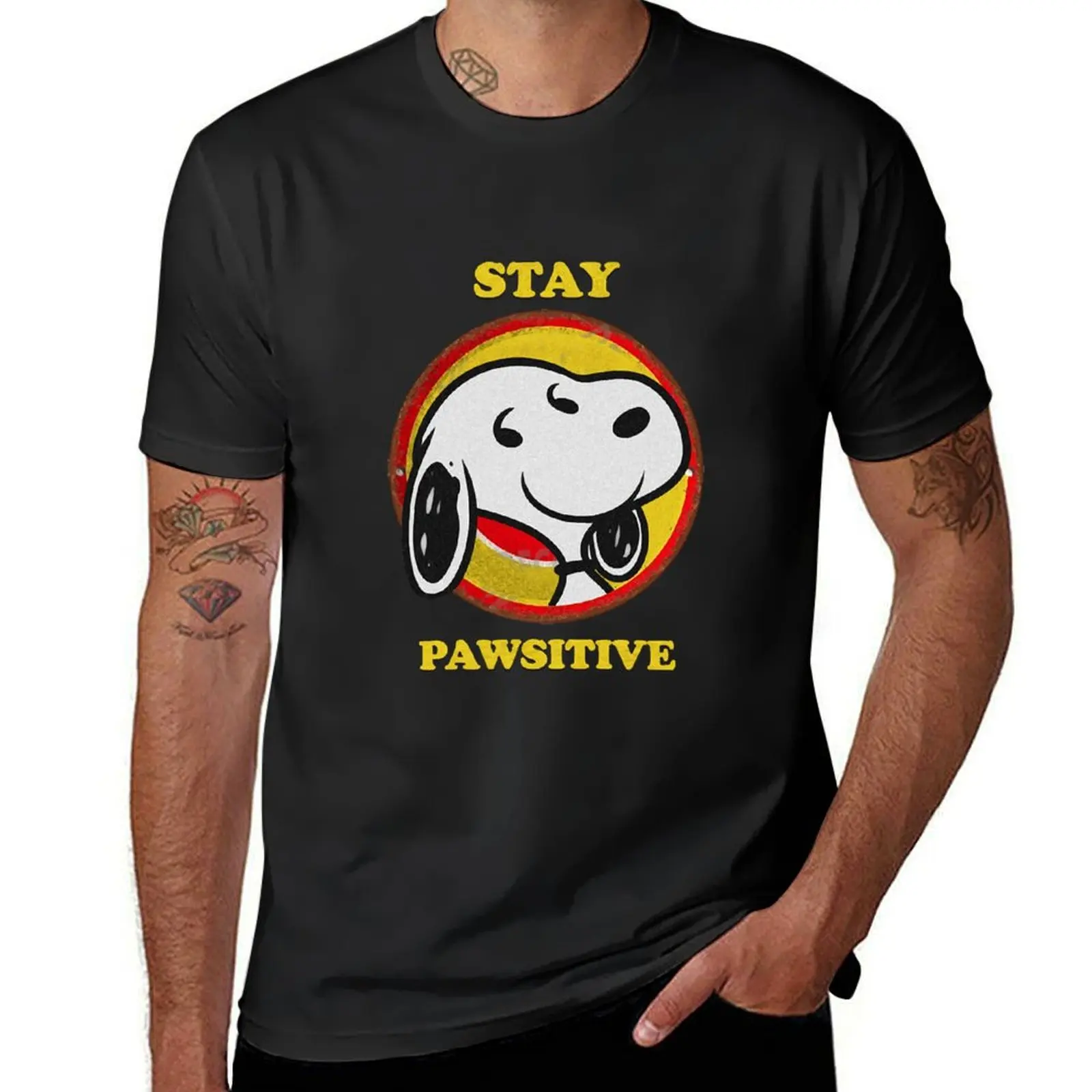 STAY PAWSITIVE T-Shirt blacks kawaii clothes hippie clothes mens graphic t-shirts funny
STAY PAWSITIVE T-Shirt blacks kawaii clothes hippie clothes mens graphic t-shirts funny