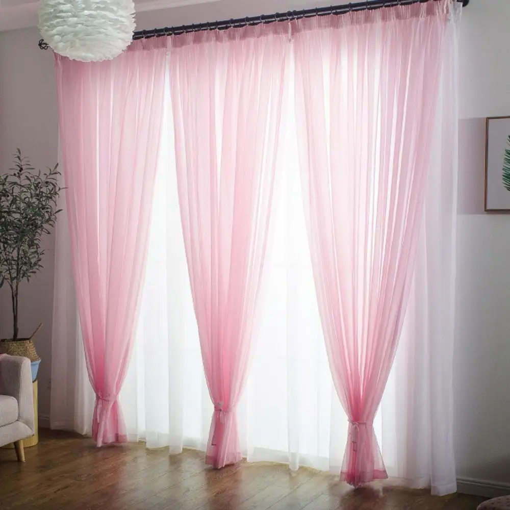 Living Room Balcony Decoration Multi-Color Sheer Voile Curtains Plain Curtain Yarn Curtain Window Tulle Drapery
Living Room Balcony Decoration Multi-Color Sheer Voile Curtains Plain Curtain Yarn Curtain Window Tulle Drapery