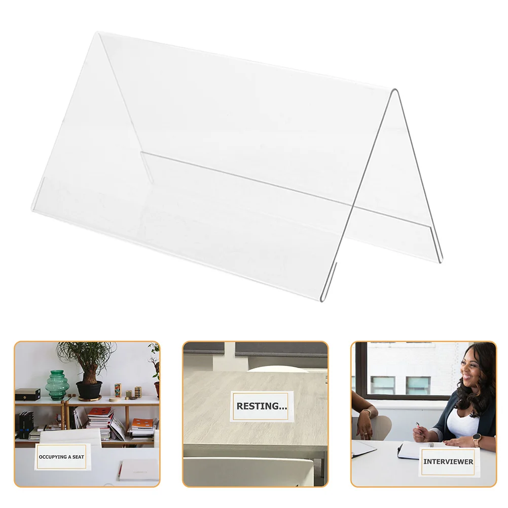 7 Pcs The Sign Conference Board Business Card Holder Clear Office Cards Holders Acrylic Place
7 Pcs The Sign Conference Board Business Card Holder Clear Office Cards Holders Acrylic Place