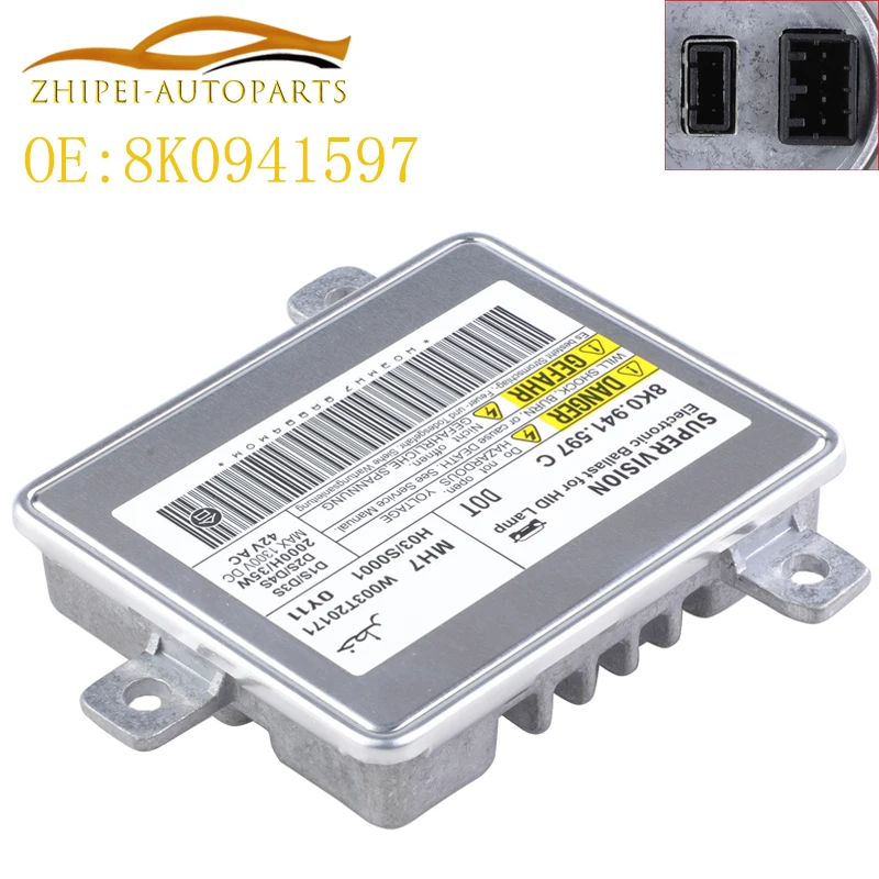 8K0941597 Headlight Lamp HID Ballast Car 8K0941597C 8K0941597E 2048703226 For Audi A3 2008-2013 A4 2007-2011 For VW
8K0941597 Headlight Lamp HID Ballast Car 8K0941597C 8K0941597E 2048703226 For Audi A3 2008-2013 A4 2007-2011 For VW