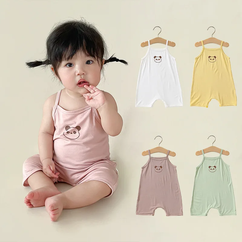 2023 Summer Baby Rompers Baby Jumpsuit Sleeveless Vest Cute Bear Newborn Boys Girls Infant Toddler Baby Climbing Clothes
2023 Summer Baby Rompers Baby Jumpsuit Sleeveless Vest Cute Bear Newborn Boys Girls Infant Toddler Baby Climbing Clothes