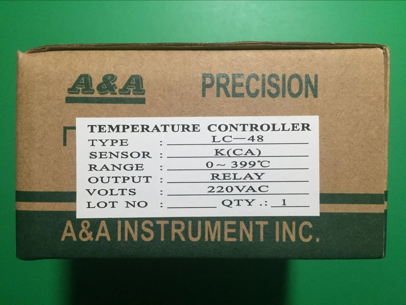 A&A Zhuoli brand LC-48 pointer temperature control table LC48 plastic machine deviation temperature controller thermostat
A&A Zhuoli brand LC-48 pointer temperature control table LC48 plastic machine deviation temperature controller thermostat