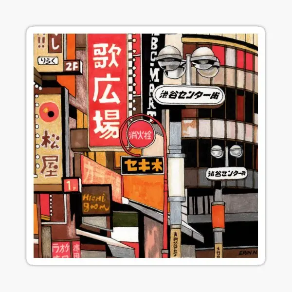 Tokyo Street Signs 5PCS Car Stickers for Bumper Wall Anime Motorcycle Luggage Car Laptop Home Water Bottles Window Living Room
Tokyo Street Signs 5PCS Car Stickers for Bumper Wall Anime Motorcycle Luggage Car Laptop Home Water Bottles Window Living Room