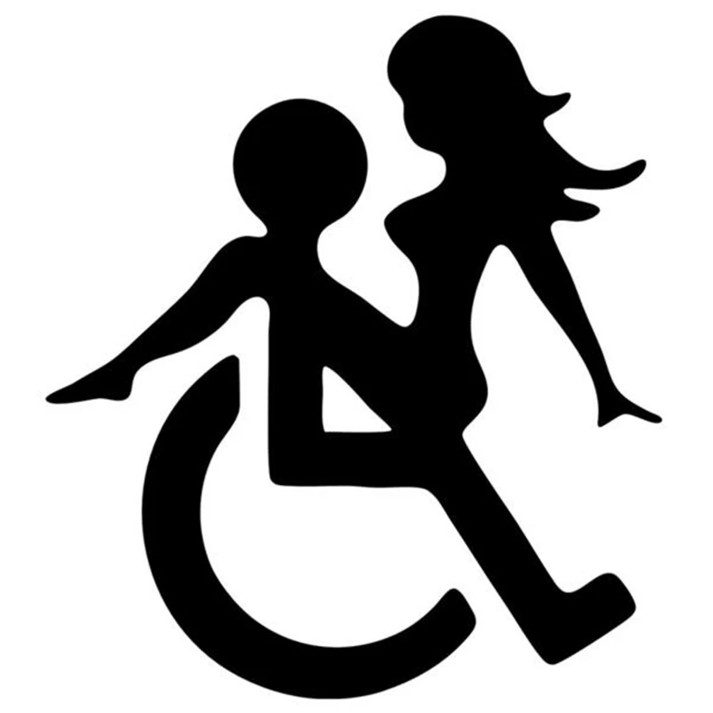 Personality Creative Design Car Styling Stickers Interesting Wheelchair Car Stickers and Decals Car Body Window Stickers
Personality Creative Design Car Styling Stickers Interesting Wheelchair Car Stickers and Decals Car Body Window Stickers