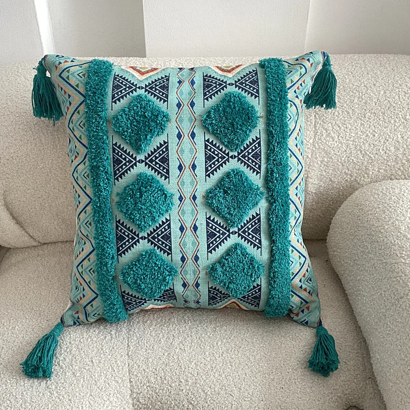 Tufted Linen Print Pillowcase Bohemian Ethnic Pillowcase Sofa Bedroom Bedside Decorative Cushion Cover No Pillow Core
Tufted Linen Print Pillowcase Bohemian Ethnic Pillowcase Sofa Bedroom Bedside Decorative Cushion Cover No Pillow Core