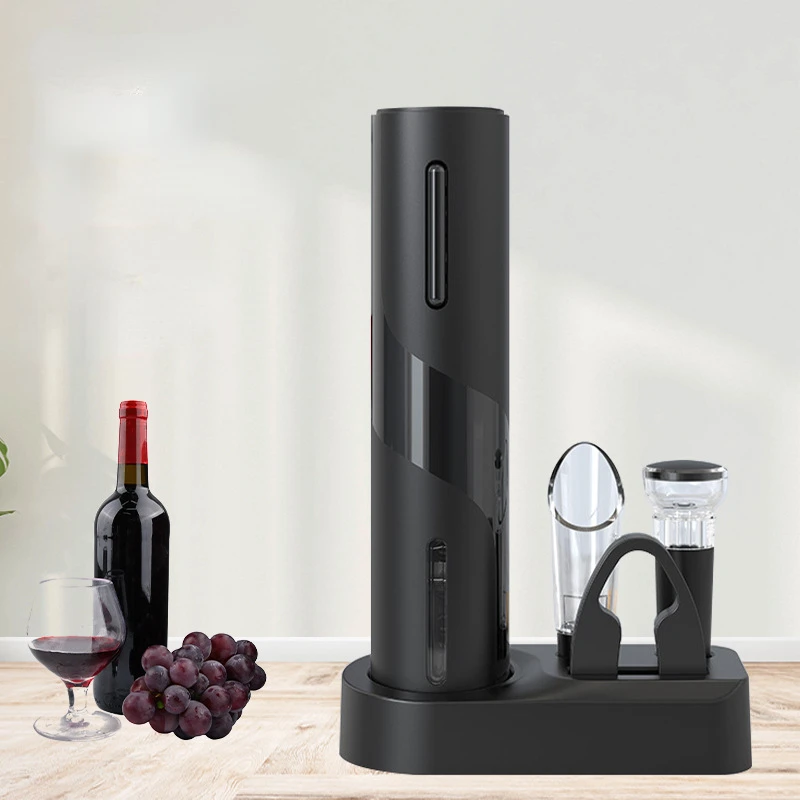 A Rechargeable Electric Wine Bottle Opener Suitable for Party Bar Wine Enthusiasts and Wedding Gifts
A Rechargeable Electric Wine Bottle Opener Suitable for Party Bar Wine Enthusiasts and Wedding Gifts