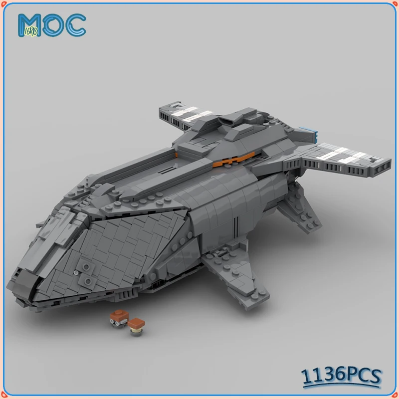 MOC Building Blocks Star Movie Imperial High-tech Dropship Transport Military Weapon Spaceship Model Collection Toys Xmas Gifts
MOC Building Blocks Star Movie Imperial High-tech Dropship Transport Military Weapon Spaceship Model Collection Toys Xmas Gifts