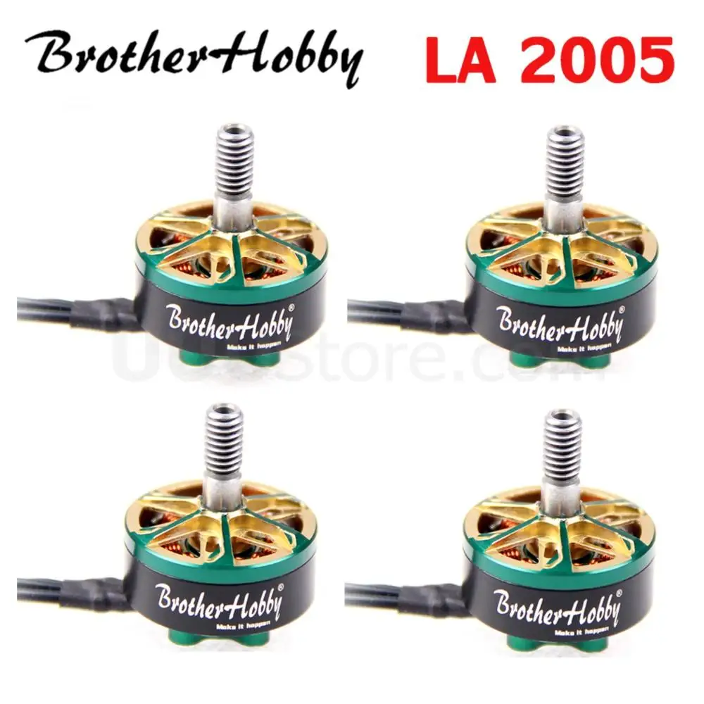 Brother Hobby LA 2005 1450KV / 2450KV / 2800KV / 3450KV 4-6S бесщеточный двигатель для FPV гоночного дрона RC MultiRotor Quandcptor
Brother Hobby LA 2005 1450KV / 2450KV / 2800KV / 3450KV 4-6S бесщеточный двигатель для FPV гоночного дрона RC MultiRotor Quandcptor
