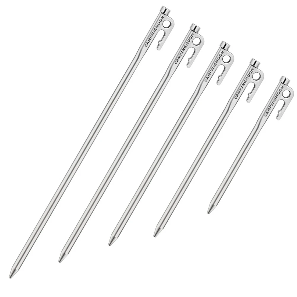 Camping Tent Stake Stainless Steel /Heavy Duty Tent Stakes Pegs With /Hook Camping Hiking Tools For Outdoor Camping /Tent Canopy
Camping Tent Stake Stainless Steel /Heavy Duty Tent Stakes Pegs With /Hook Camping Hiking Tools For Outdoor Camping /Tent Canopy