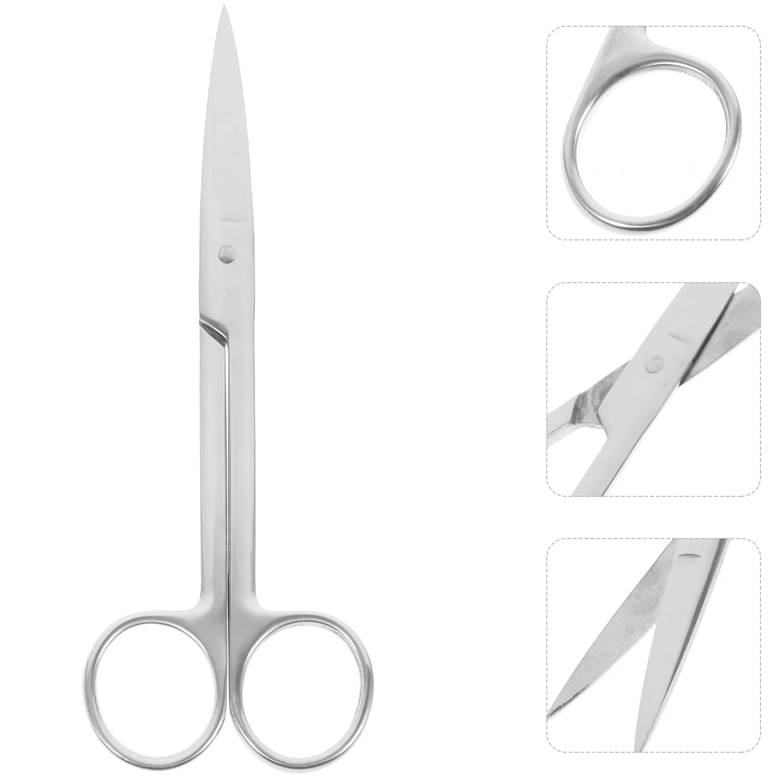 16CM Stainless Steel Scissors Medical Surgical Operating Dissecting Straight Scissors Hospital Supplies (Straight Head)
16CM Stainless Steel Scissors Medical Surgical Operating Dissecting Straight Scissors Hospital Supplies (Straight Head)
