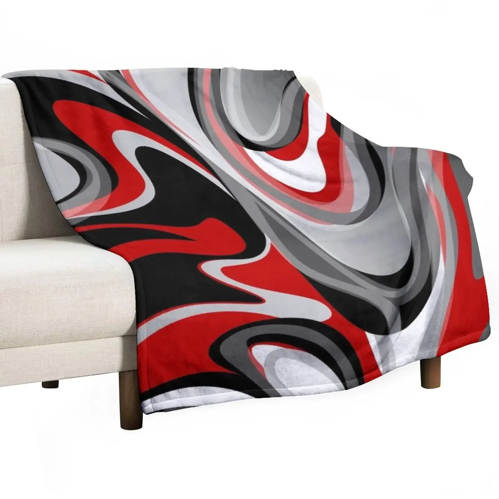 Liquify - Red, Gray, Black, White Throw Blanket valentine gift ideas Softest Blankets
Liquify - Red, Gray, Black, White Throw Blanket valentine gift ideas Softest Blankets