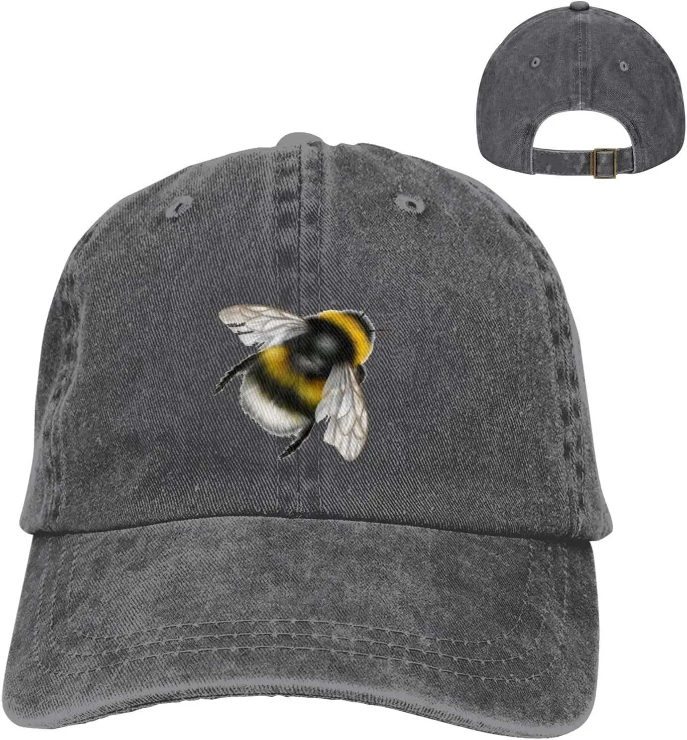 Realistic Bee Distressed Adjustable Washed Denim Mens Dad Trucker Hat Baseball Ball Cap for Men
Realistic Bee Distressed Adjustable Washed Denim Mens Dad Trucker Hat Baseball Ball Cap for Men
