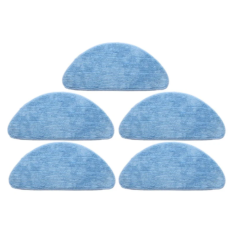 

5pcs Robotic Vacuum Cleaners Mop Cloth for Puron PR10 Vacuum Cleaner Parts Cleaning Mop Rags Replacement