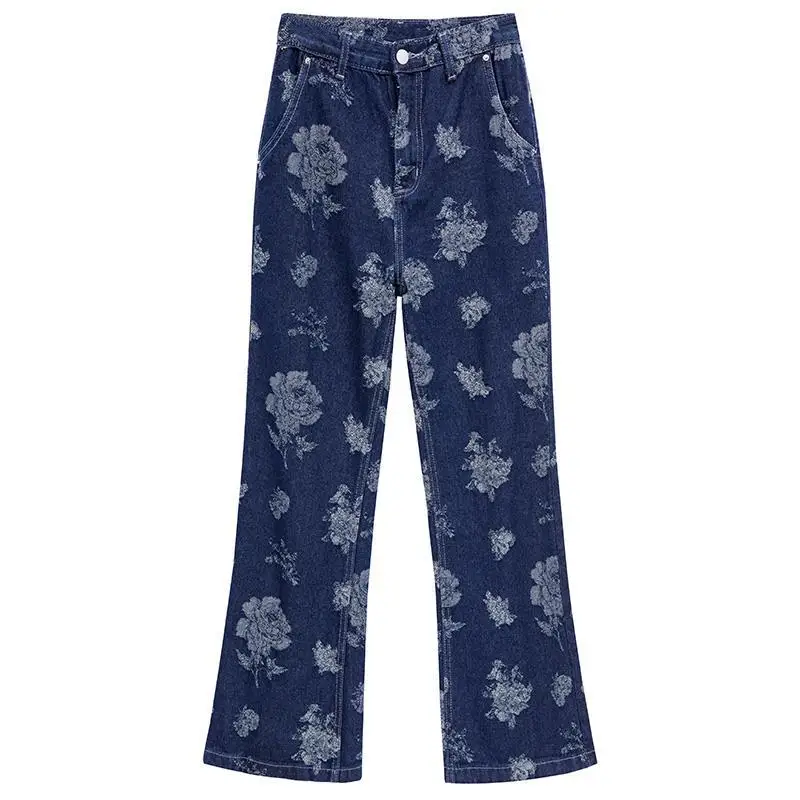 2022 Autumn and Winter New High Waist Show Leg Length Micro Flared Pants Women's Large Size All-match Thin Loose Jeans
2022 Autumn and Winter New High Waist Show Leg Length Micro Flared Pants Women's Large Size All-match Thin Loose Jeans