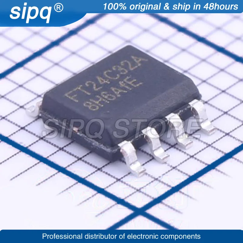 

10PCS/LOT FT24C32A-ESR-T FT24C32A SOP-8 EEPROM Brand New and Original In Stock Authentic Product