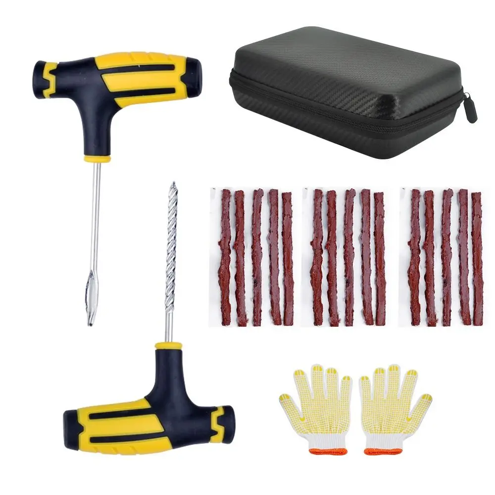 Tool Strips Rubber Strips Truck Studding Tool Set Car Tire Repair Kit Flat Tire Repair Puncture Plug Patch
Tool Strips Rubber Strips Truck Studding Tool Set Car Tire Repair Kit Flat Tire Repair Puncture Plug Patch